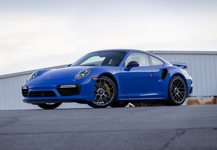 8K-MILE 2018 PORSCHE 991.2 TURBO S AEROKIT | Maritime Blue