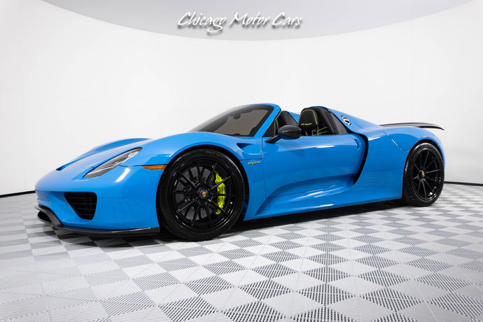 2015 PORSCHE 918 SPYDER | MEXICO BLUE