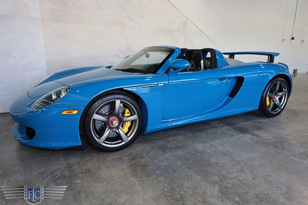 Rhapsody in Blue: Porsche Carrera GT heads to auction